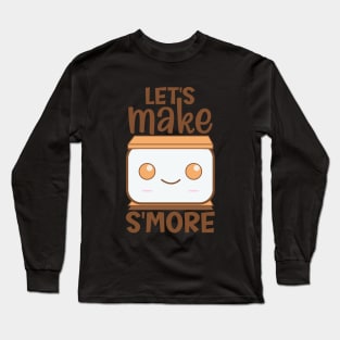 Funny Gift Idea For S'mores Lover Long Sleeve T-Shirt